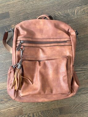 Brown Backpack